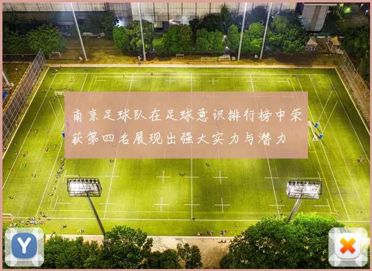 南京足球队在足球意识排行榜中荣获第四名展现出强大实力与潜力